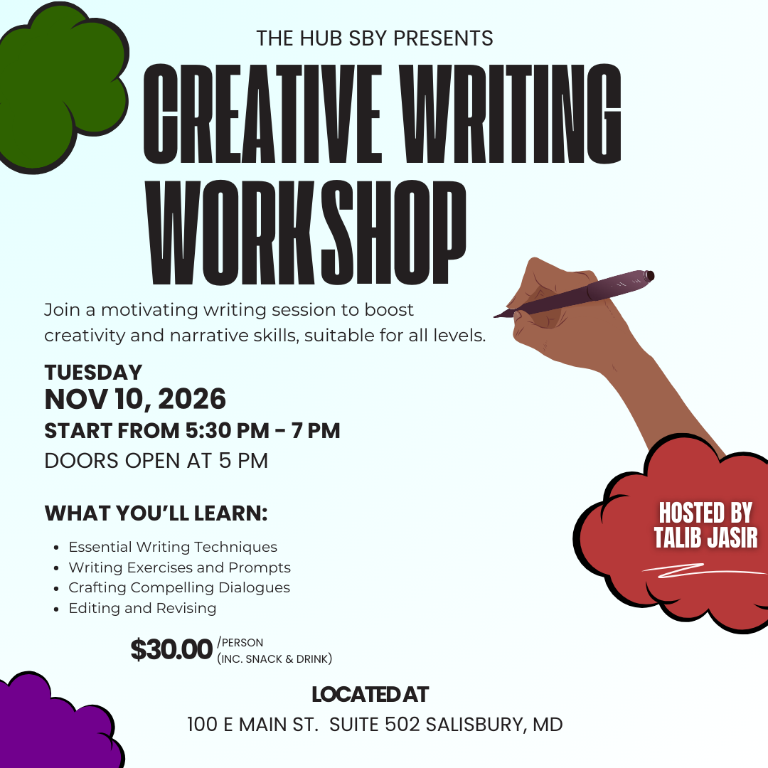 The Hub SBY - Writing Workshop (Hosted by Talib Jasir) image